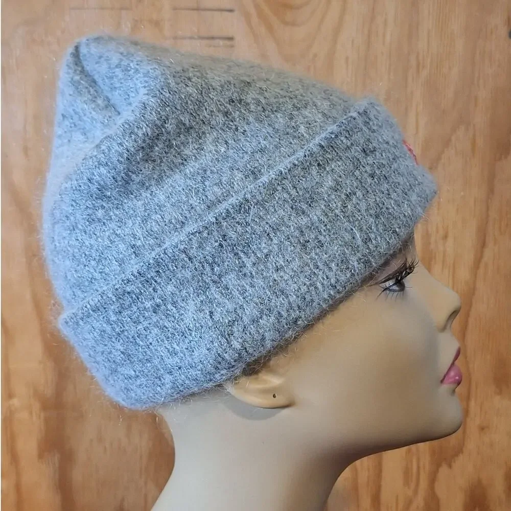 Supreme New York City Beanie Unisex OSFM Grey Premium Wool Mohair Blend Outdoor